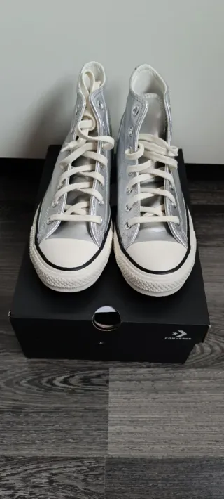 Converse Plata Mujer Talla 37