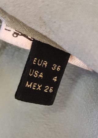 Blusa verde de Massimo Dutti, S