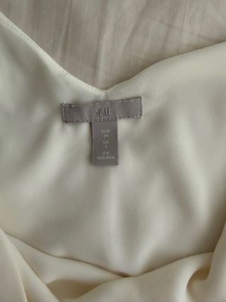 Camisa tirantes H&M blanca