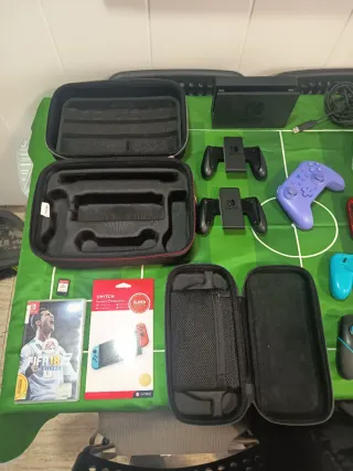 Mega Lote Nintendo Switch + Accesorios