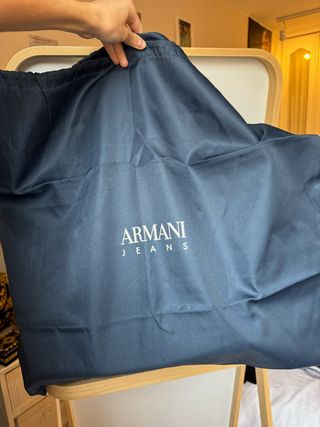 Bolso Armani Jeans Gris Charol #armanijeans