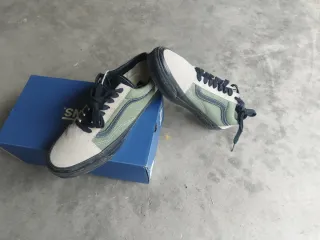 Vans Old Skool Premium Beige/Verde