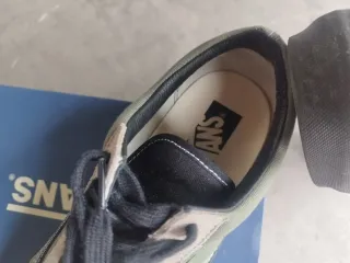 Vans Old Skool Premium Beige/Verde