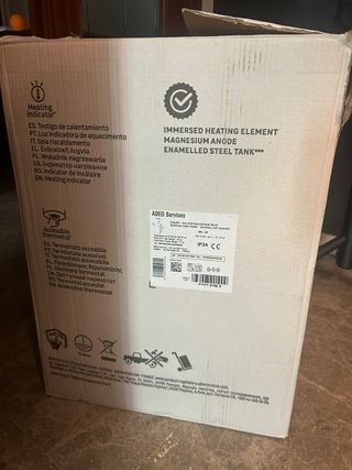 Termo Eléctrico Vertical 50L