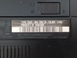 Portátil Lenovo ThinkPad 4GB RAM