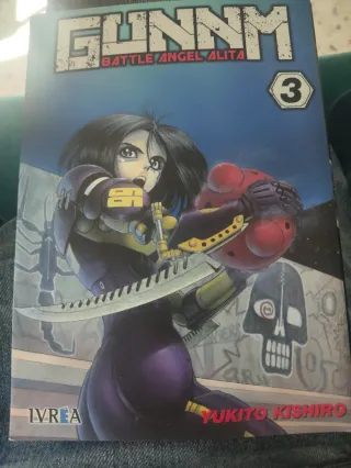 Manga Gunnm Battle Angel Alita vol 3