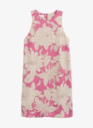 Vestido floral Mango