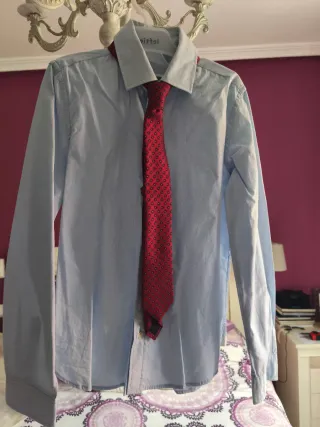 Traje comunión niño azul marino