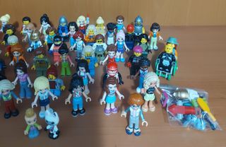 65 Figuras de Lego Friends/Lego Girls.