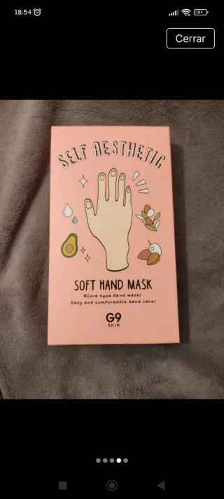 2 Mascarillas G9 SKIN (Manos y Burbujas)