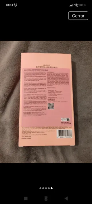 2 Mascarillas G9 SKIN (Manos y Burbujas)