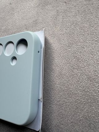 Funda Silicona Samsung Galaxy A35 5G Azul Claro