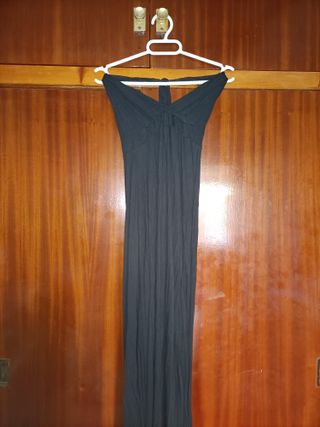Vestido largo negro