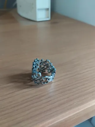 Anillo Tous Plata Diseño Calado