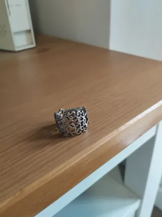Anillo Tous Plata Diseño Calado