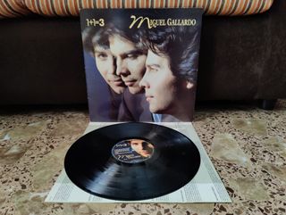 Vinilo Miguel Gallardo 1+1=3