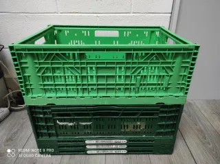 Lote 4 Cajas de Almacenaje Plegables