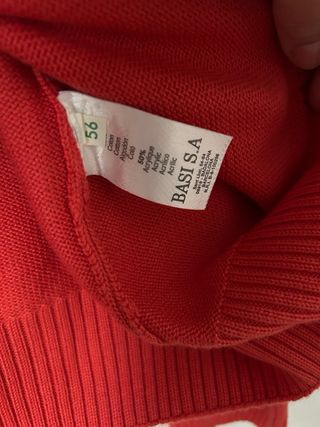 Jersey Lacoste de punto.