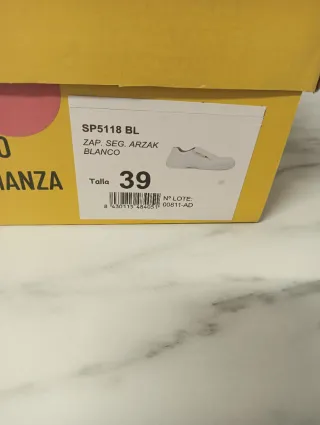 Botas de seguridad Paredes Talla 39