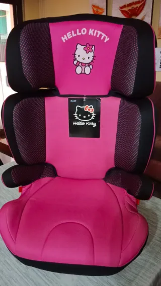 Silla coche Hello Kitty rosa