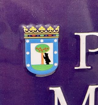PLACA SOUVENIR DE MADRID