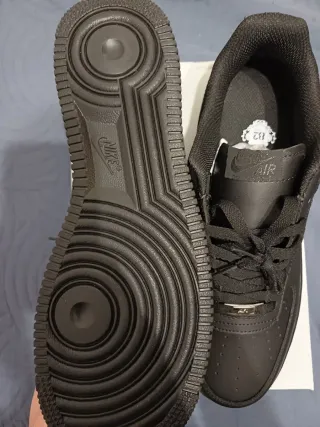 Nike Air Force 1 nere, taglia 44