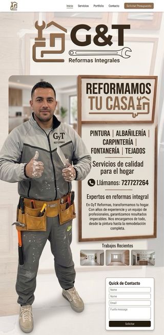 Servicios de reformas integrales