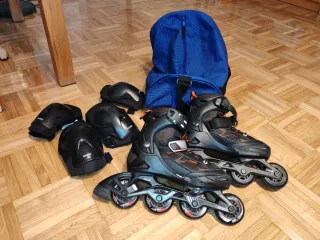 Patines en línea Oxelo + protecciones