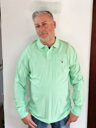 Polo Gant color pistacho talla xl