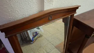 Espejo recibidor madera vintage