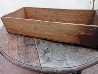 Mesa de ala antigua de madera