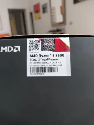 Procesador AMD Ryzen 5 2600