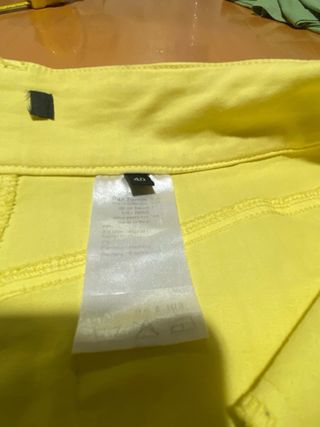 Falda tejana amarilla