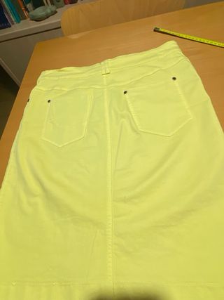 Falda tejana amarilla