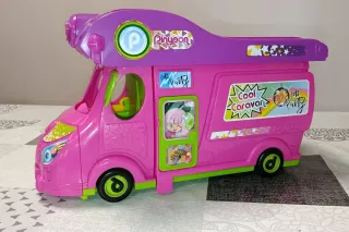 Caravana Party Pin y Pon con figuras