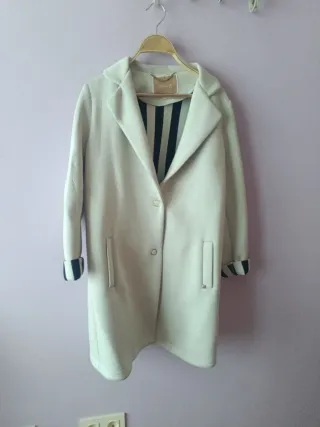 Abrigo primaveral Kocca Neopreno Beige Talla s
