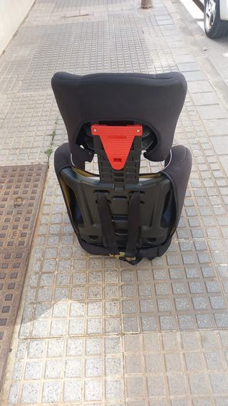 Silla coche niño grupo 1/2/3 negra