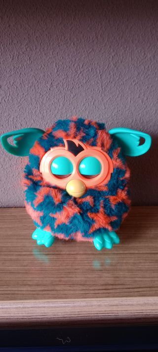 Furby Boom 2013 verde naranja – Funciona perfecto