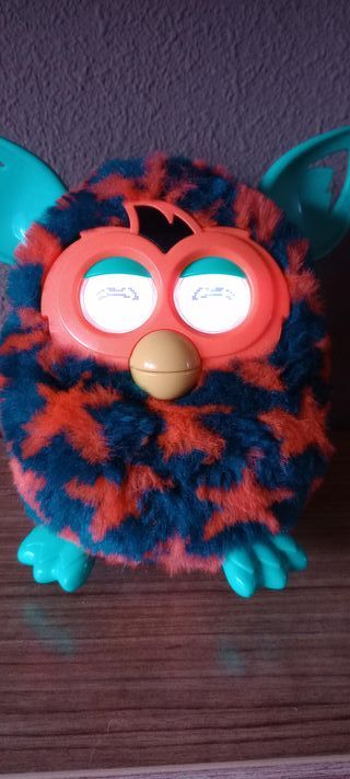 Furby Boom 2013 verde naranja – Funciona perfecto