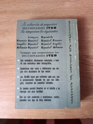 Diccionario Español-  Inglés