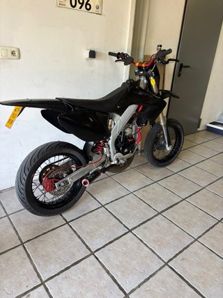Honda HM Derrapage Supermotard Negra