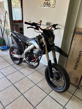 Honda HM Derrapage Supermotard Negra