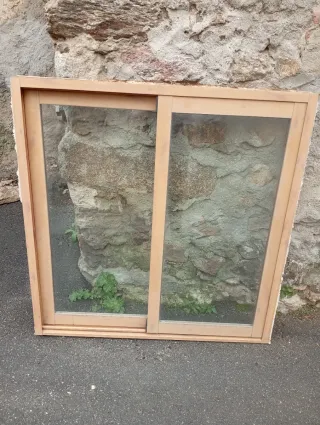 Contraventana Madera Corredera
