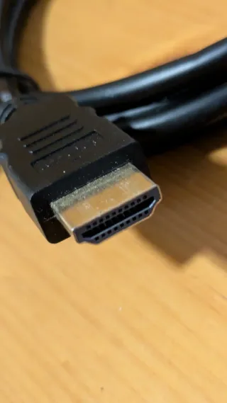 Cable HDMI a HDMI 1,40m, negro.