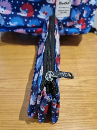 Mochila y estuche infantil escolar