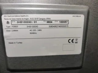 Horno Balay 3HB1000X0