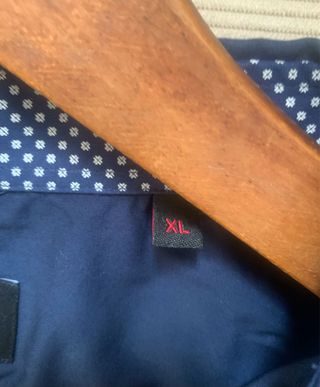Camisa 7Camicie Azul Talla XL