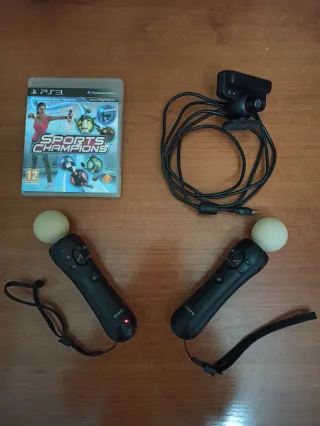 Pack PS3 Sports Champions + Cámara + 2 Mandos Move