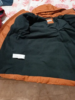 Abrigo naranja niño Mango 152 cm