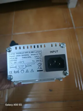 2 Balastros HGC600EG-ET
